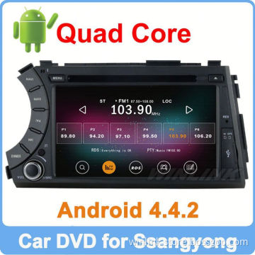 Ownice C200 Quad Core 1.6GHz Pure Android 4.4.2 car dvd player for ssangyong Kyron Actyon Built-in Wifi